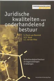 Omslag van Juridische kwaliteiten van onderhandelend bestuur