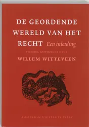 Omslag van De geordende wereld van het recht