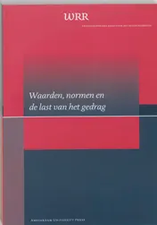 Omslag van Waarden, normen en de last van het gedrag