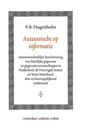 Omslag van Auteursrecht op informatie