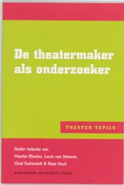 Omslag van De theatermaker als onderzoeker
