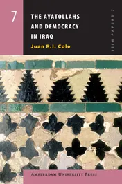 Omslag van The Ayatollahs and Democracy in Iraq