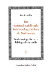 Omslag van Het nationaal-socialistische beeld van de geschiedenis der Nederlanden