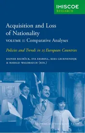 Omslag van 1 Comparative Analyses