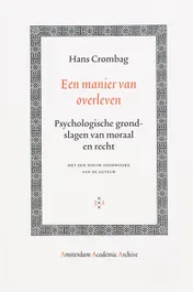 Omslag van Een manier van overleven