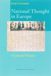 Omslag van National Thought in Europe