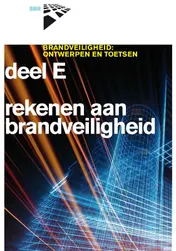 Omslag van E Rekenen aan brandveiligheid
