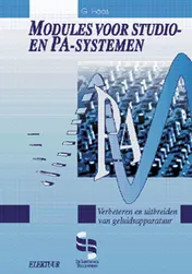 Omslag van Modules voor studio- en PA-systemen