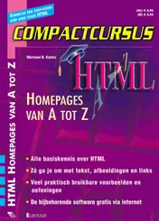 Omslag van HTML homepages van A tot Z
