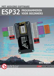 Omslag van ESP32 programmeren voor beginners