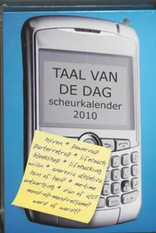 Omslag van Scheurkalender 2010 Taal van de dag