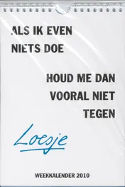 Omslag van Weekkalender 2010 Loesje