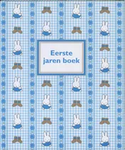 Omslag van Nijntje 1e jarenboek blauw