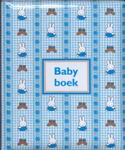 Omslag van Nijntje Babyboek blauw