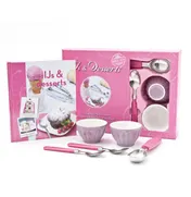 Omslag van IJs & desserts boekbox