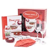 Omslag van Diner voor 2 boek-box