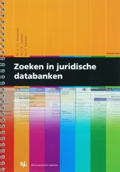 Omslag van Zoeken in juridische databanken