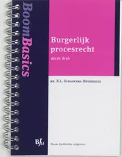 Omslag van Boom Basics Burgerlijk procesrecht