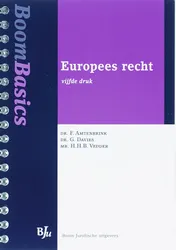 Omslag van Boom Basics Europees recht