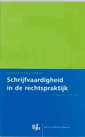 Omslag van Schrijfvaardigheid in de rechtspraktijk