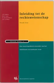 Omslag van Inleiding tot de rechtswetenschap