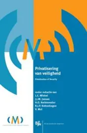 Omslag van Privatisering van veiligheid / Privatisation of Security