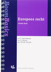 Omslag van Boom Basics Europees recht
