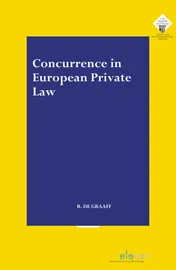 Omslag van Concurrence in European Private Law