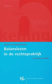 Omslag van Balanslezen in de rechtspraktijk