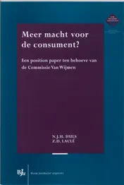 Omslag van Meer macht voor de consument?