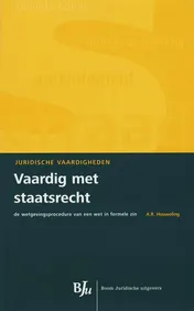 Omslag van Vaardig met staatsrecht