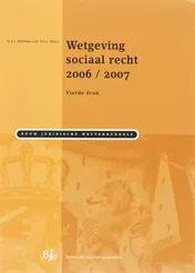 Omslag van Wetgeving sociaal recht 2006/2007