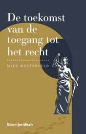 Omslag van De toekomst van de toegang tot het recht