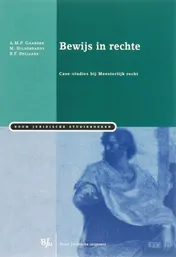 Omslag van Bewijs in rechte