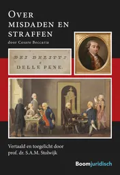 Omslag van Over misdaden en straffen door Cesare Beccaria