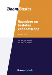 Omslag van Naamloze en besloten vennootschap