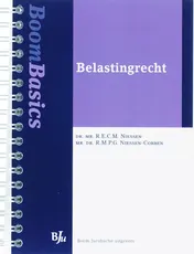 Omslag van Boom Basics Belastingrecht