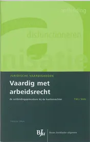 Omslag van Vaardig met arbeidsrecht