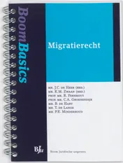 Omslag van Boom Basics Migratierecht
