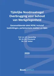 Omslag van Tijdelijke Noodmaatregel Overbrugging voor behoud van Werkgelegenheid