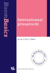 Omslag van Boom Basics Internationaal privaatrecht