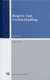 Omslag van Regels van rechtsvinding