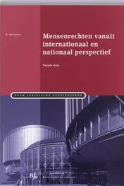Omslag van Mensenrechten vanuit internationaal en nationaal perspectief