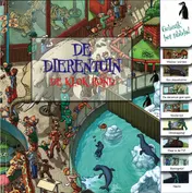 Omslag van De dierentuin de klok rond