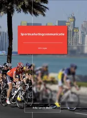 Omslag van Sportmarketingcommunicatie