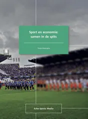 Omslag van Sport en economie: samen in de spits