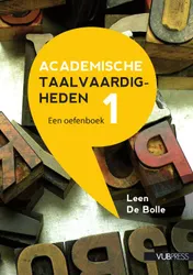 Omslag van Academische Taalvaardigheden I