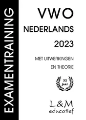 Omslag van Examentraining Vwo Nederlands 2023