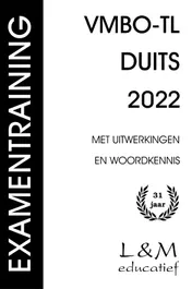 Omslag van Examentraining Vmbo-tl Duits 2022