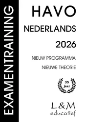 Omslag van Examentraining Havo Nederlands 2026